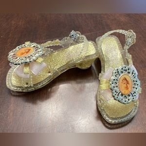 Disney Beauty and The Beast, light up dress up/cosplay kids sandals